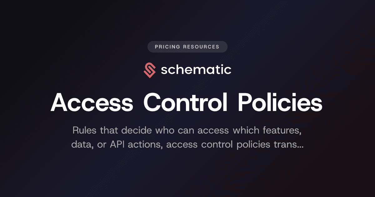 Access Control Policies