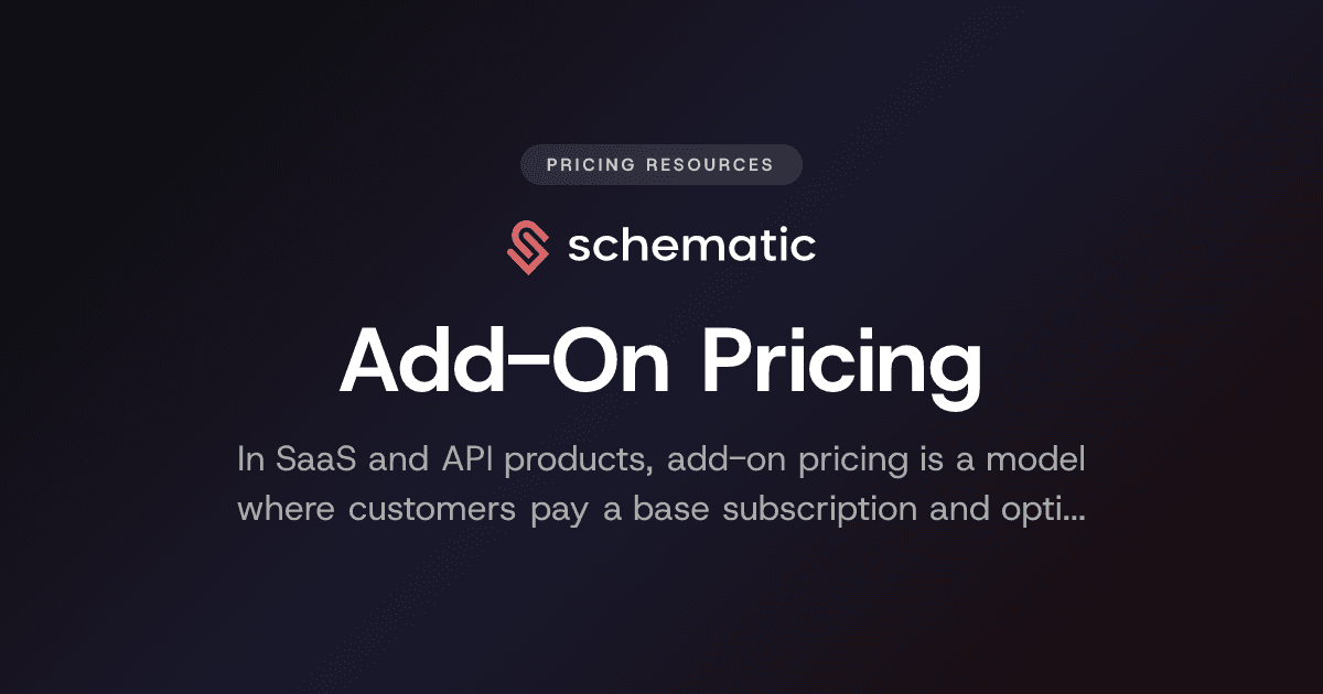 Add-On Pricing