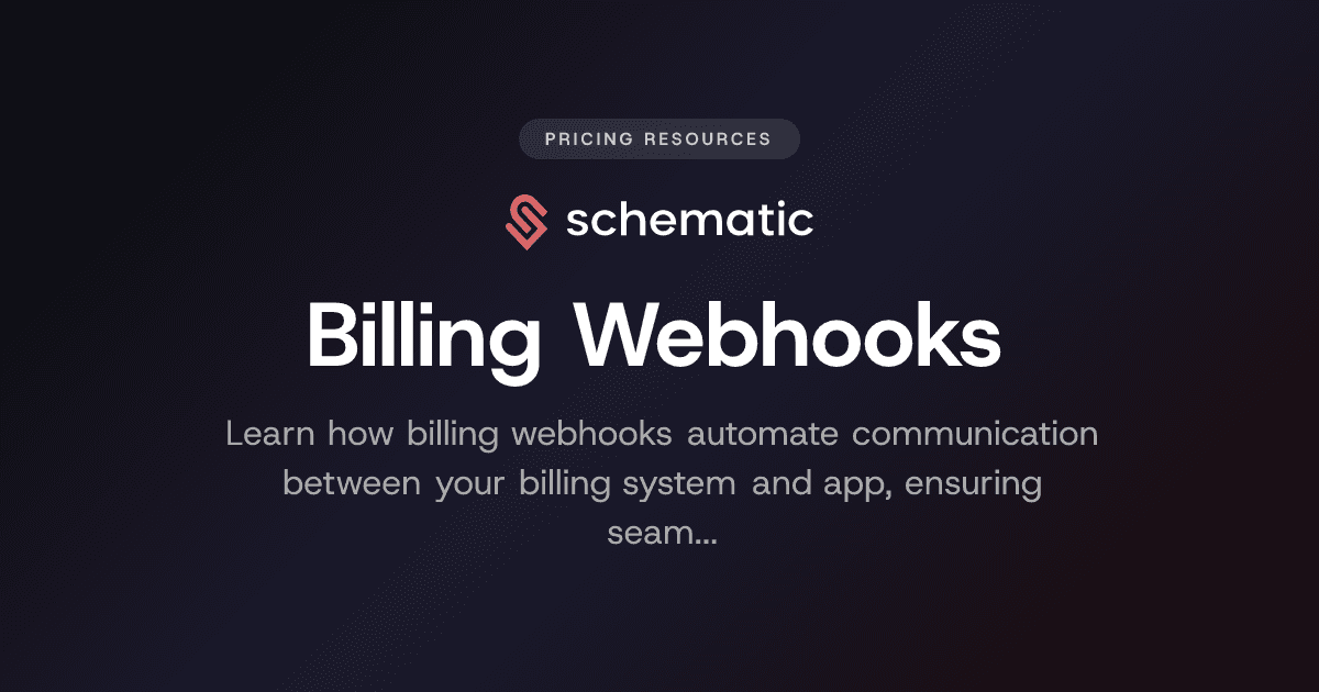 Billing Webhooks