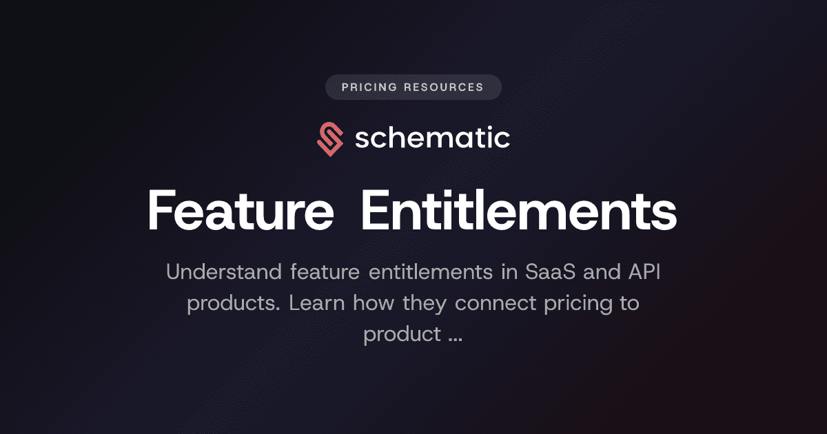 Feature Entitlements