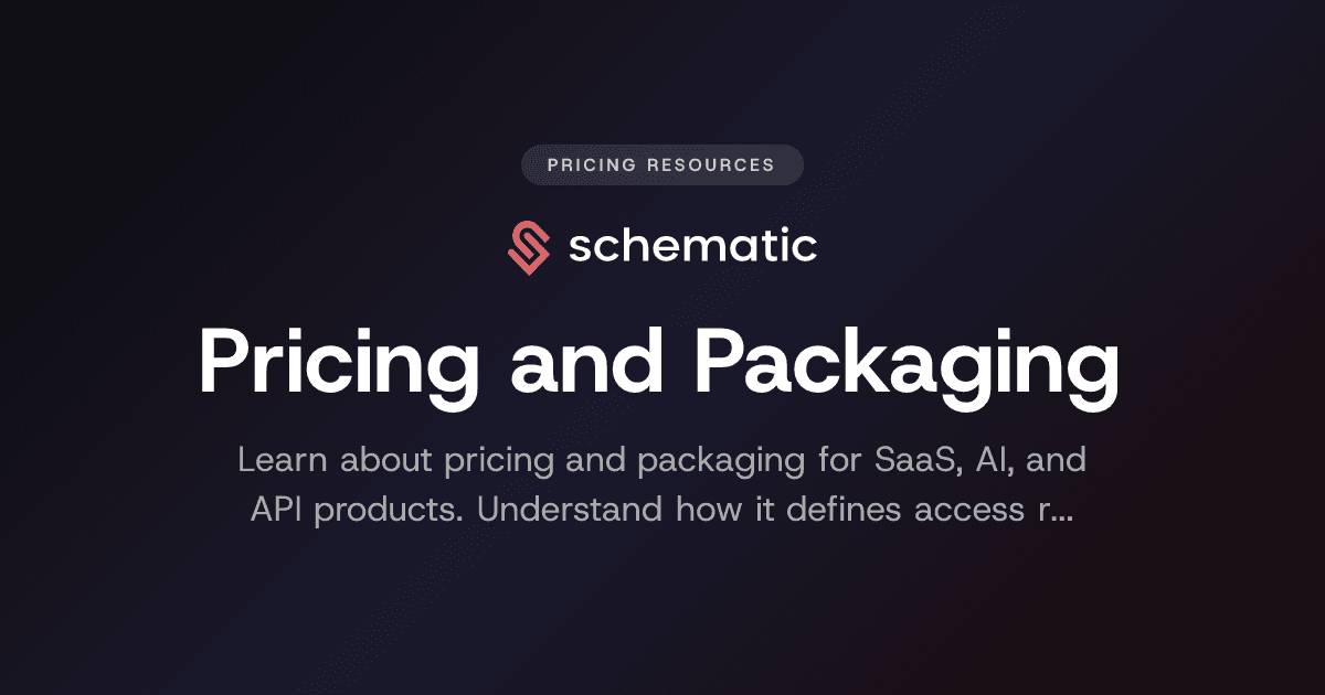 Pricing and Packaging
