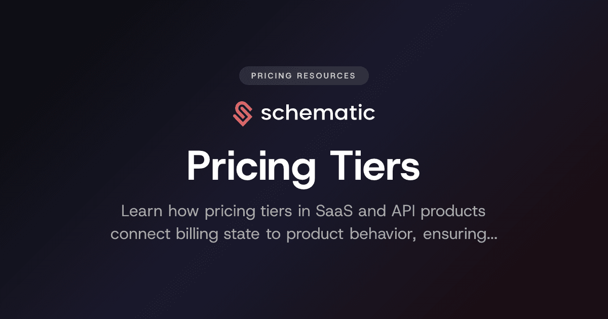 Pricing Tiers
