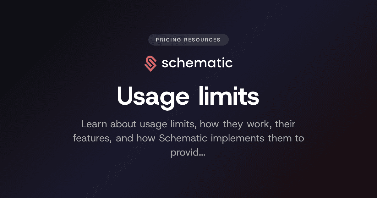Usage limits