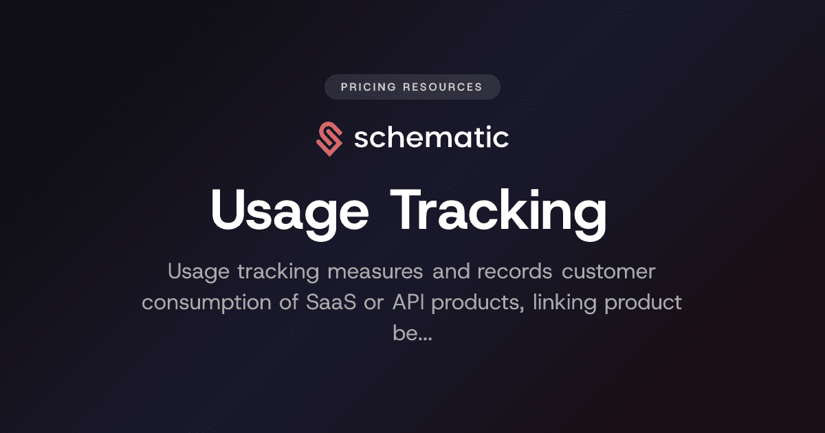 Usage Tracking