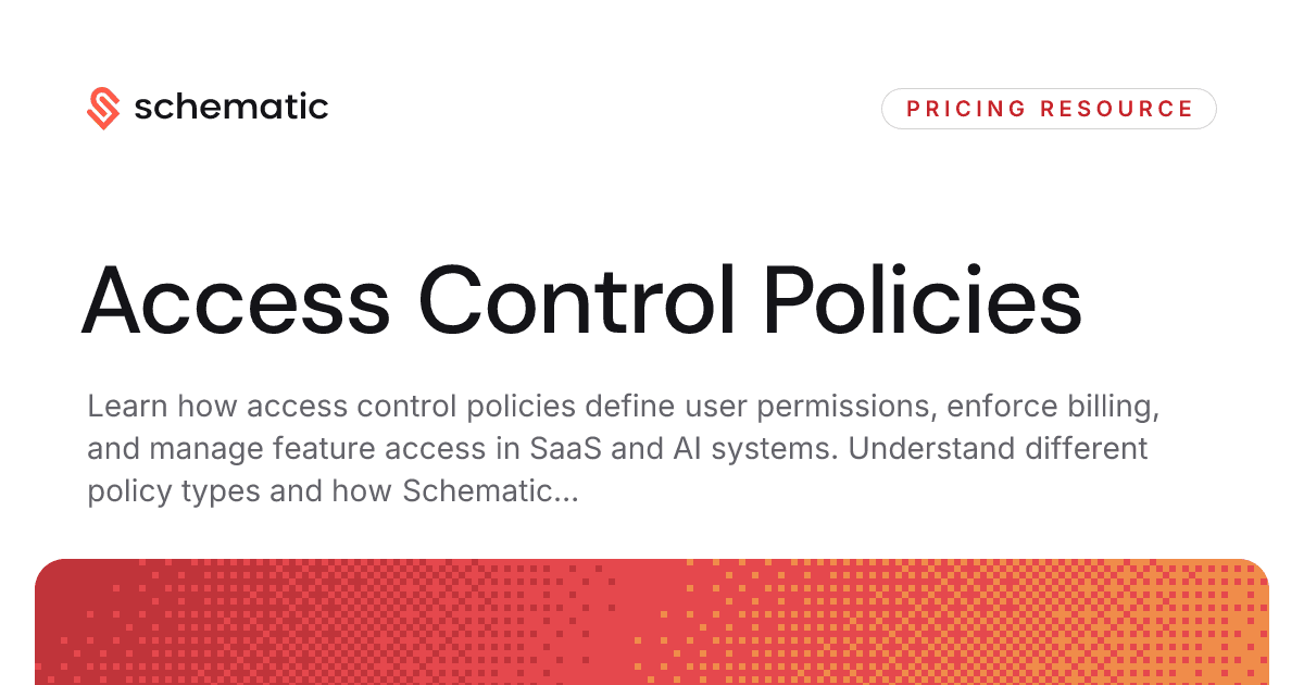 Access Control Policies