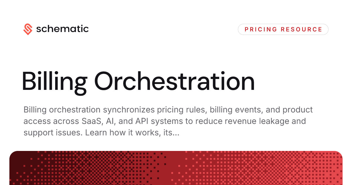 Billing Orchestration