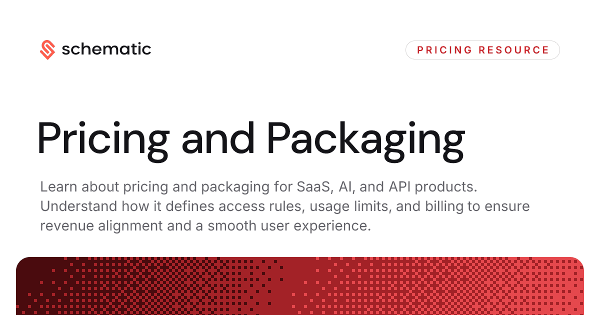 Pricing and Packaging