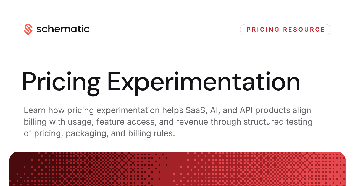 Pricing Experimentation