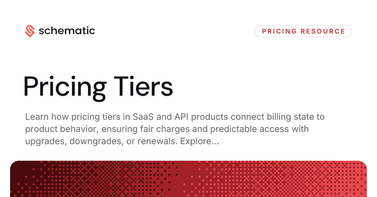 Pricing Tiers