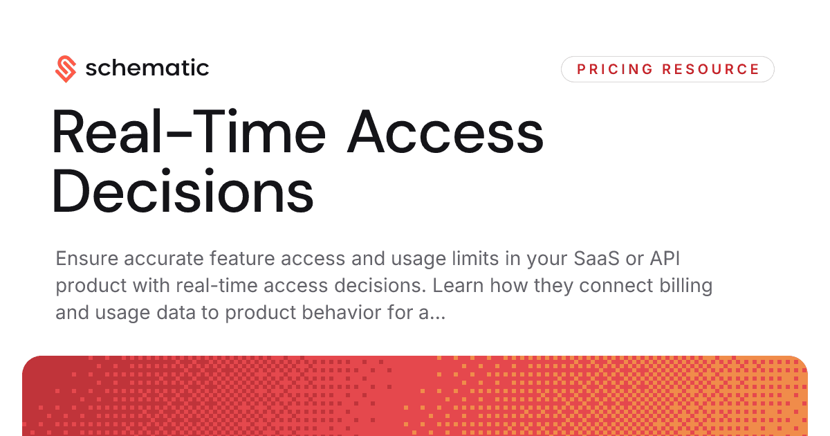 Real-Time Access Decisions