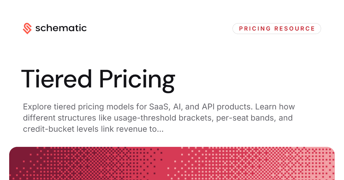 Tiered Pricing