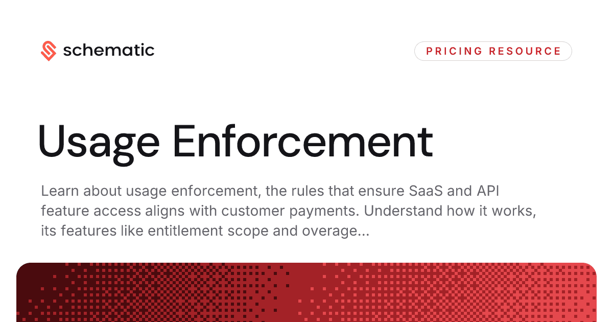 Usage Enforcement
