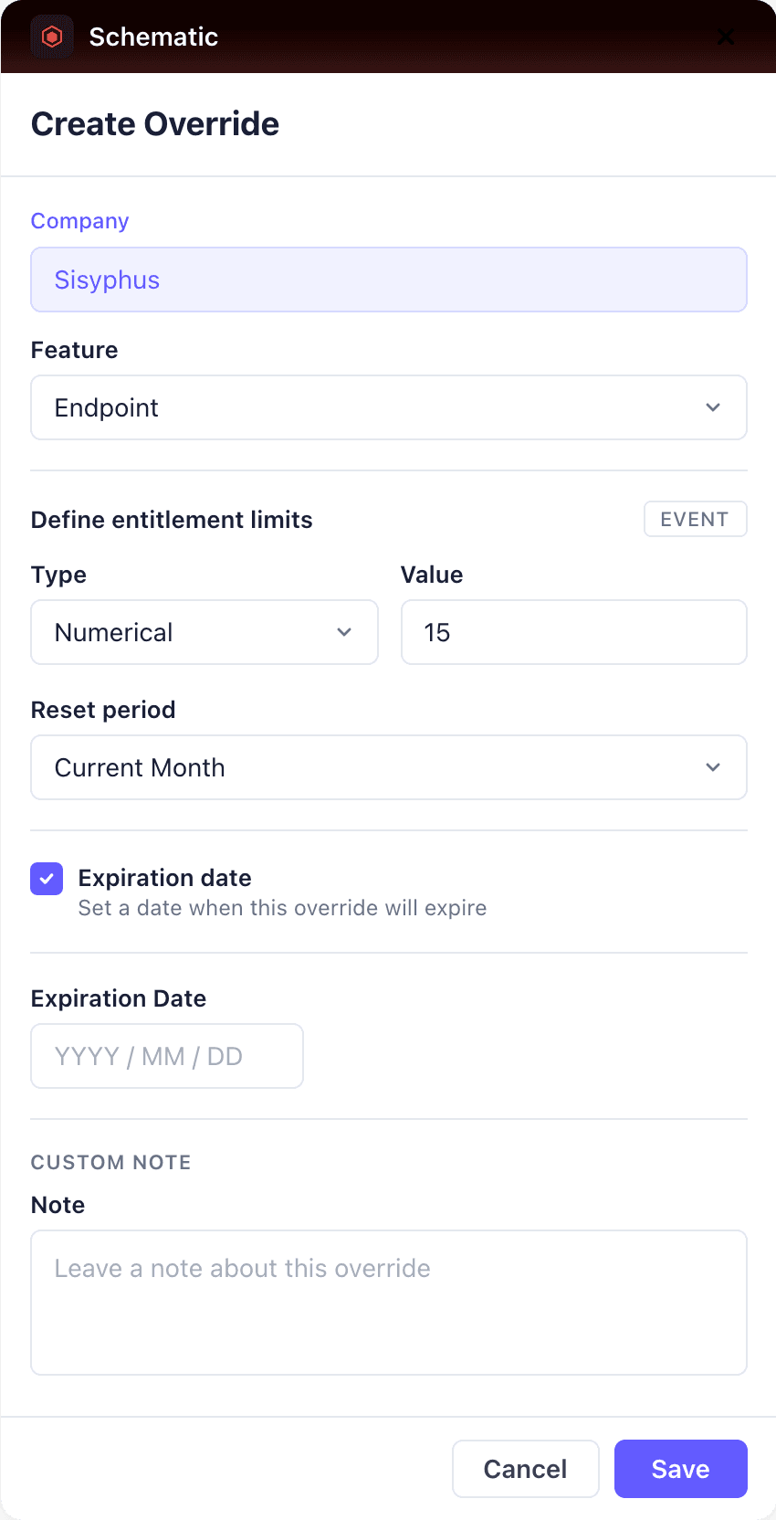 Manage overrides in Stripe