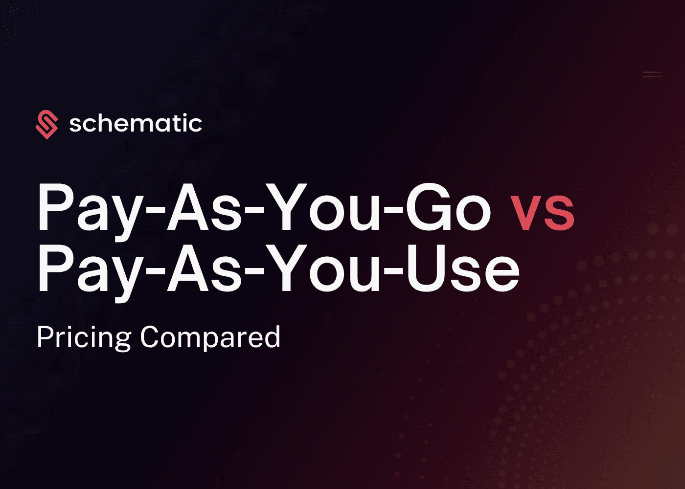 pay as you go vs pay as you use