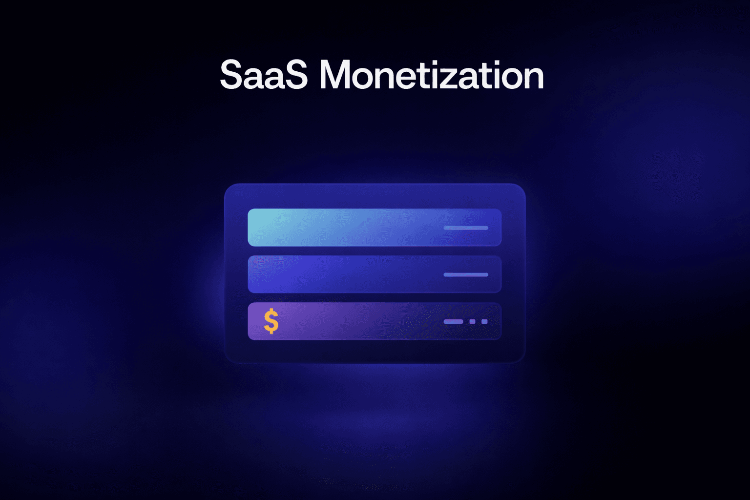 saas monetization