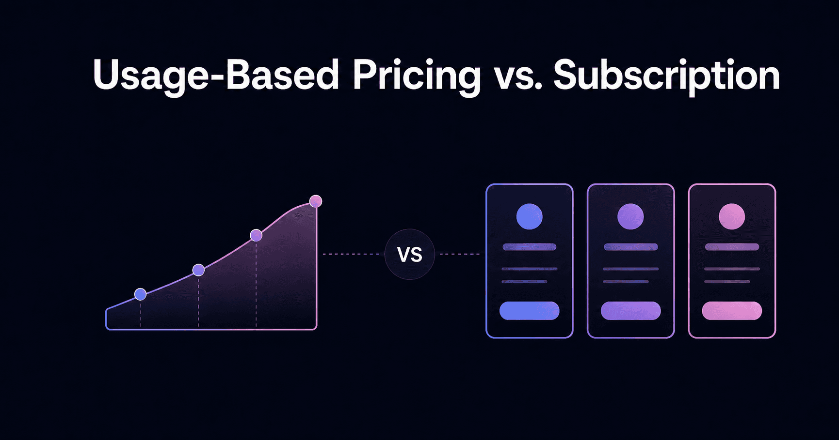 usage based pricing vs subscription