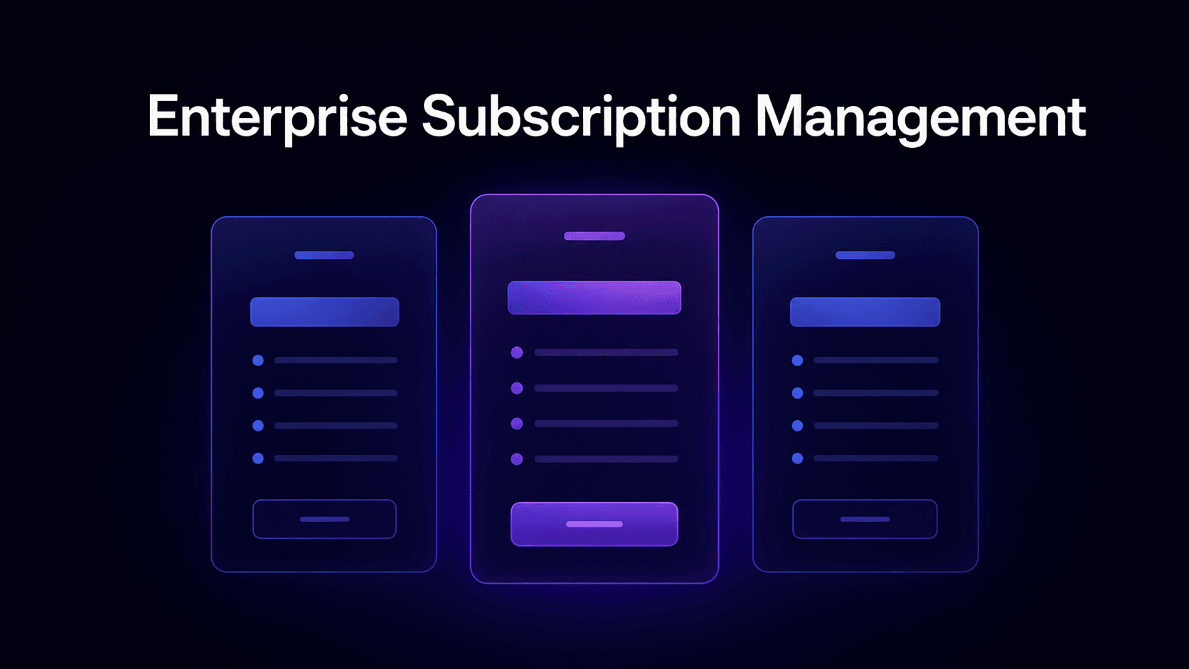 enterprise subscription management